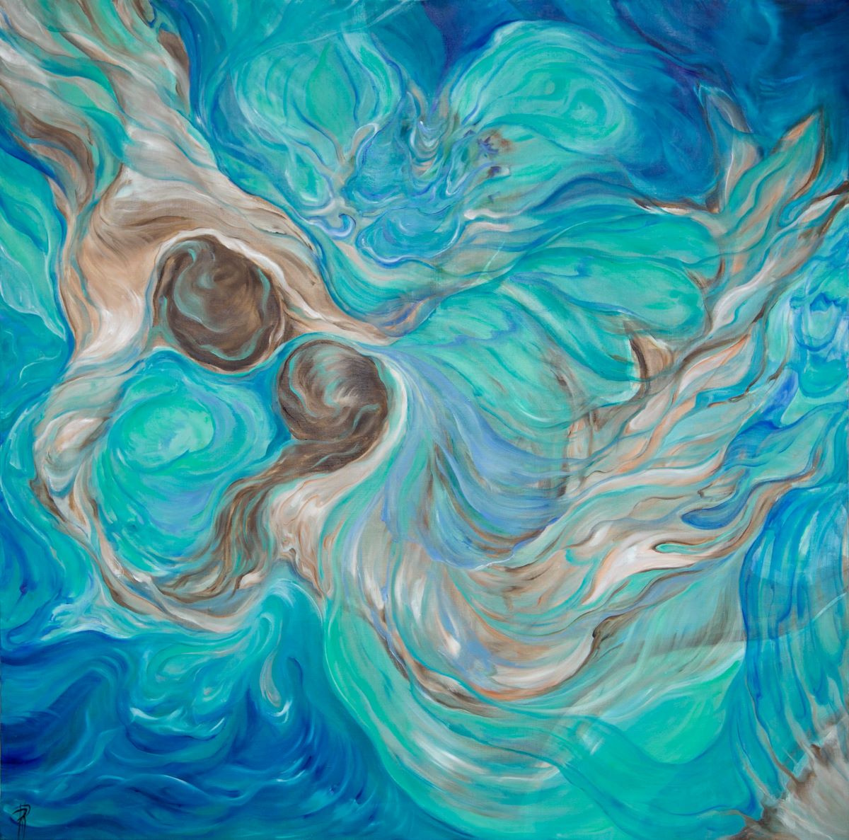 affinités discrètes 1, olio su tela, 2021, 150x150 cm.jpg